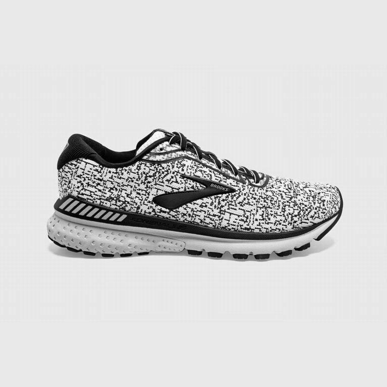 Brooks Adrenaline Gts 20 - Zapatillas Running Asfalto Hombre - Negras / Blancas / Gris (IH1738254)